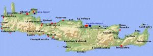 Crete map